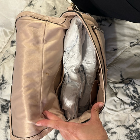 COACH light pink and snakeskin shoulder bag - Picture 12 of 12